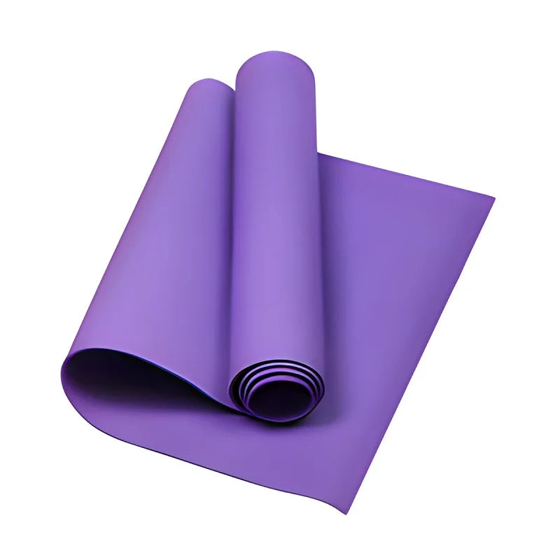 LOYPHARD FlexFit Yoga Mat – 4MM Anti-Slip Fitness & Exercise Training Mat.