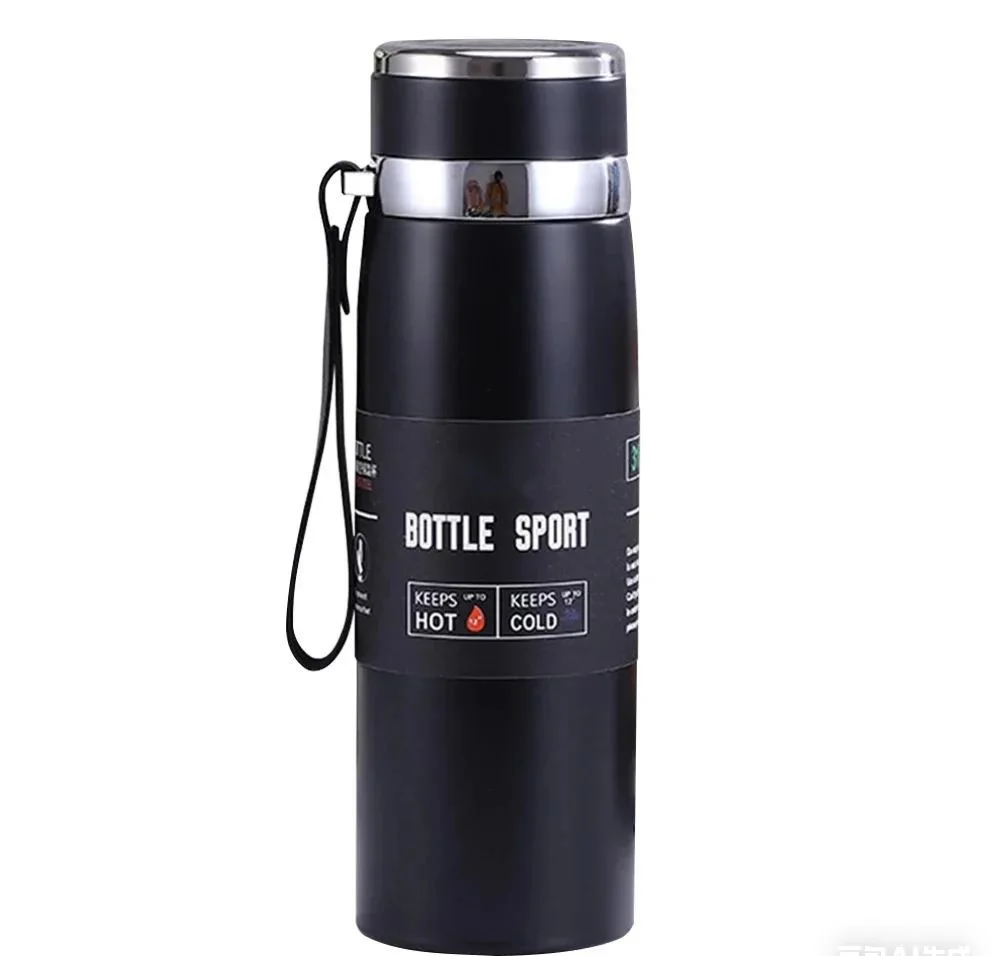 LOYPHARD™ 1L Stainless Steel Thermal Water Bottle – Vacuum Insulated Hot & Cold Thermos Flask