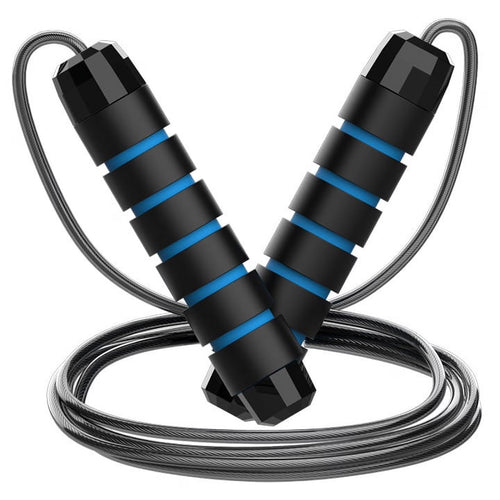 LOYPHARD SteelFit Adjustable Steel Wire Jump Rope for Fitness Training