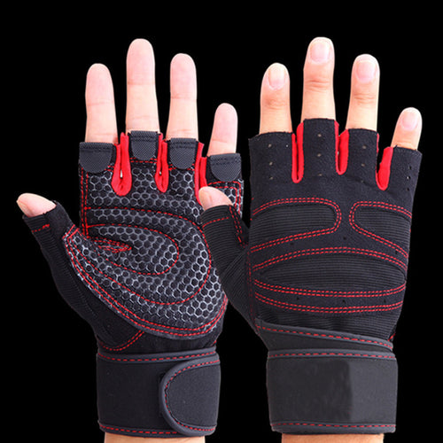 LOYPHARD Shockproof Gym Gloves – Weight Lifting Wrist Support Gloves for Men & Women