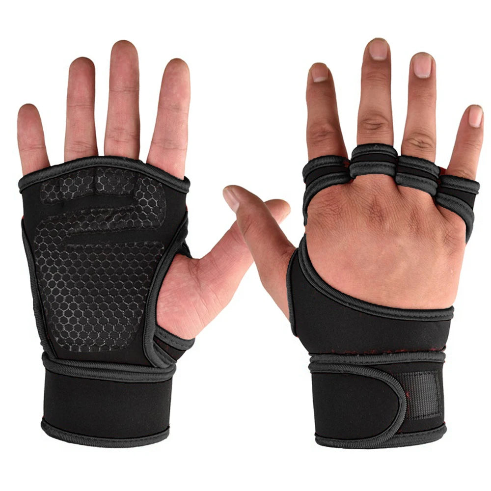 LOYPHARD Training Sport Gloves – Fitness Workout & Weightlifting Gloves with Wrist & Palm Protection