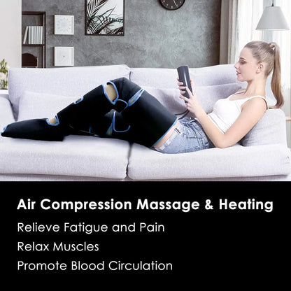 LOYPHARD™ Air Compression Leg Massager – 360° Circulation & Muscle Recovery Therapy System.