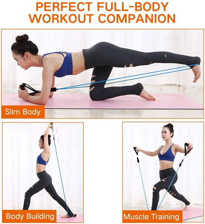 LOYPHARD Resistance Bands Set – Full Body Workout & Strength Training Bands for Home Fitness and Physical Therapy