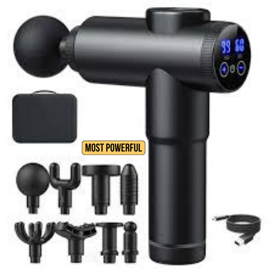 LOYPHARD™ Professional Deep Tissue Massage Gun – 99 Speed Muscle Recovery Massager for Neck, Back & Full Body