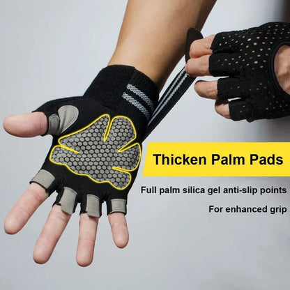 LOYPHARD Weightlifting Gloves with Wrist Support – Train Harder, Protect Your Hands & Lift With Confidence