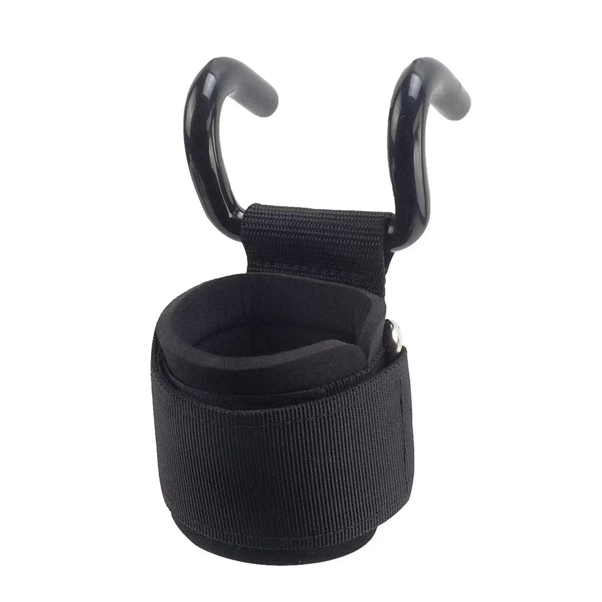 LOYPHARD Power Lifting Hooks With Wrist Wraps for Gym & Fitness Training.