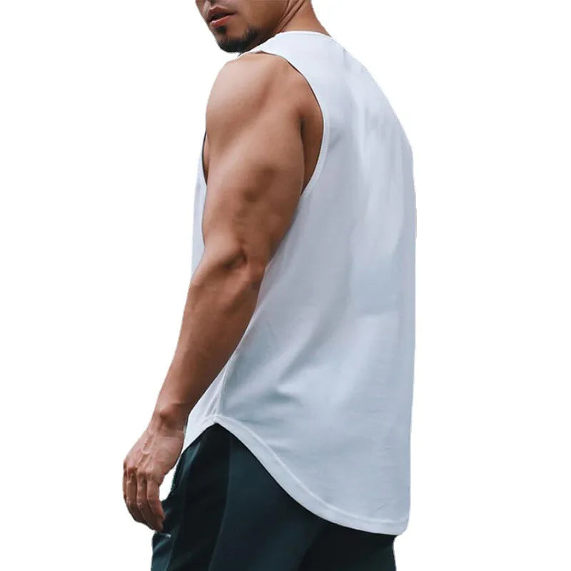 LOYPHARD white sleeveless workout shirt