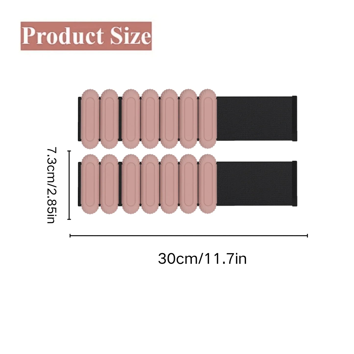 LOYPHARD Adjustable Wrist Weights – Fitness Strength Bands for Walking, Running, Yoga & Home Workouts.