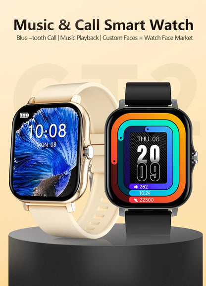 LOYPHARD Sports Smart Watch 2026 – Bluetooth Calling, Health Monitoring & Waterproof Fitness Tracker for Android & iPhone