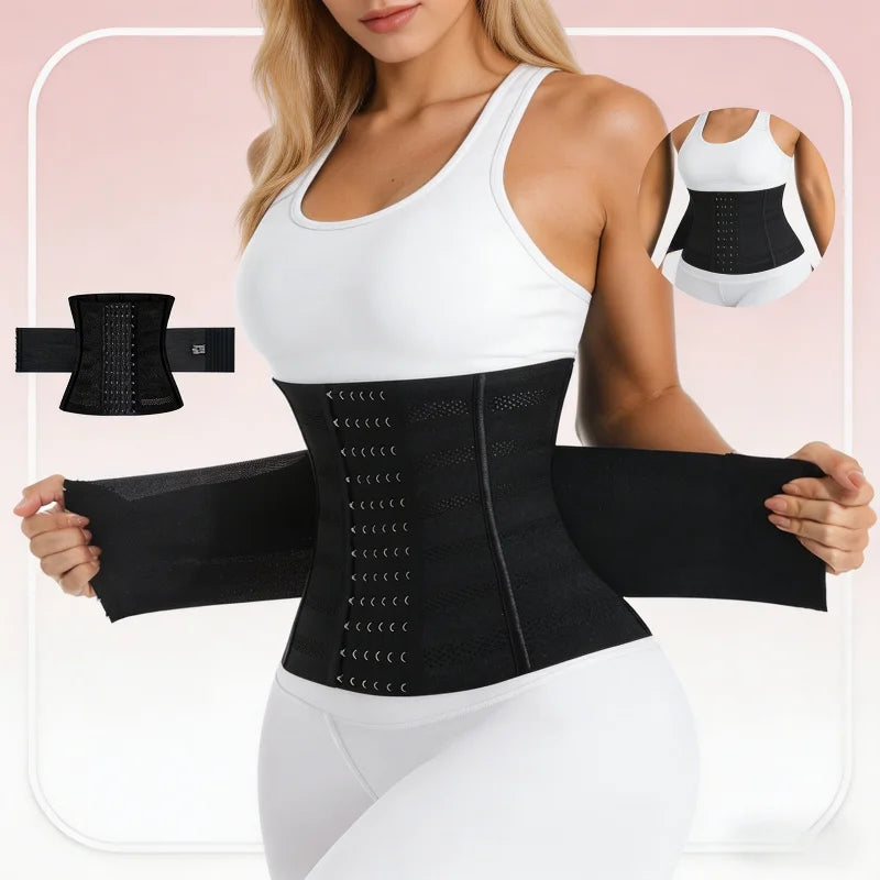 LOYPHARD Women's Waist Trainer Corset – High Compression Tummy Control Shapewear for Everyday Support & Fitness