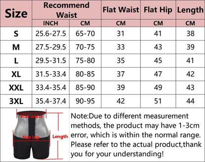 LOYPHARD Women's Thermo Sweat Shorts – High-Waist Sauna Body Shaper for Workout & Fitness Support.