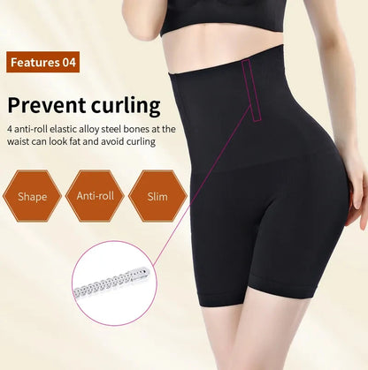 LOYPHARD High-Waist Shaping Shorts – Women's Comfortable Support Shapewear for Everyday Confidence