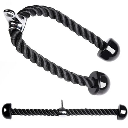 LOYPHARD  Triceps rope cable 
attachment-Heavy Duty Gym Handle for Biceps, Back & sholder workouts