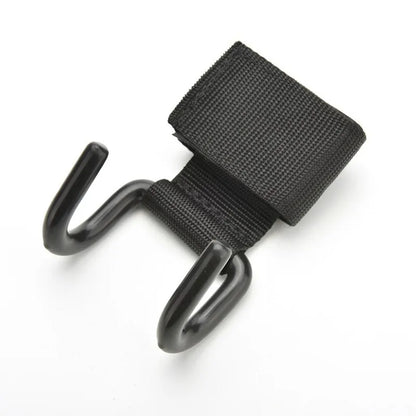 LOYPHARD Power Lifting Hooks With Wrist Wraps for Gym & Fitness Training.