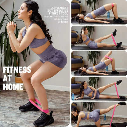 LOYPHARD Resistance Bands Set – Yoga & Fitness Loop Bands for Legs, Squats, Hip & Full Body Training.