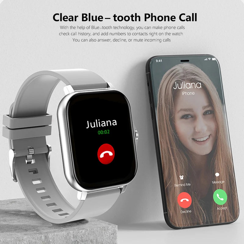 LOYPHARD Sports Smart Watch 2026 – Bluetooth Calling, Health Monitoring & Waterproof Fitness Tracker for Android & iPhone