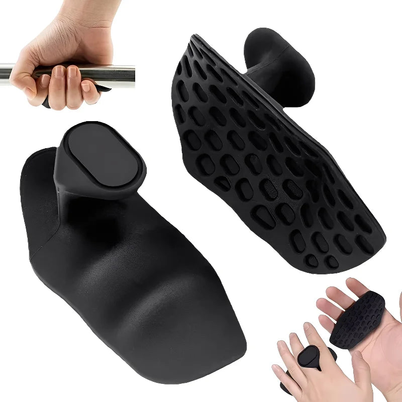 LOYPHARD Weight Lifting Grips Fingerless Workout Gloves for Gym & Pull Ups.