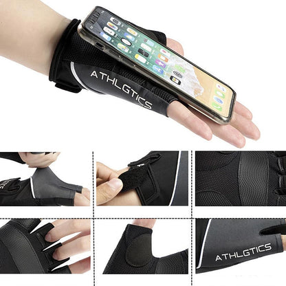 LOYPHARD Breathable Fitness Training Gloves – Fingerless Grip Gloves for Gym, Cycling & Weight Lifting