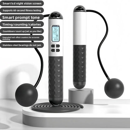 LOYPHARD Smart Cordless Jump Rope – Digital Counter Skipping Rope for Home Fitness & Weight Loss.