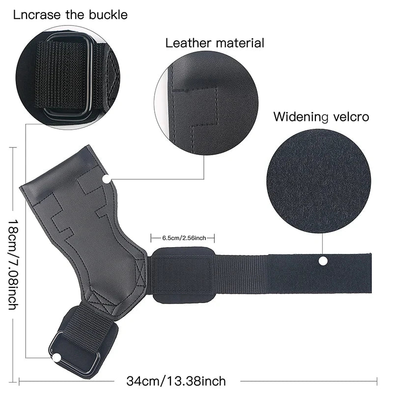 LOYPHARD Weight Lifting Grip Pads – Anti-Slip Palm Protectors for CrossFit, Gym & Strength Training