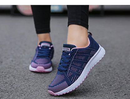 LOYPHARD Active Mesh Sneakers for Women | Breathable, Lightweight, Non-Slip & All-Day Comfort – Elevate Every Step Today