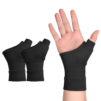LOYPHARD Breathable Wrist & Thumb Compression Gloves – Arthritis Support Brace with Gel Padding for Pain Relief.