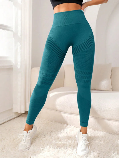 LOYPHARD High-Waist Sports Leggings – Women's Stretch Fitness Pants for Running, Yoga & Gym Workouts