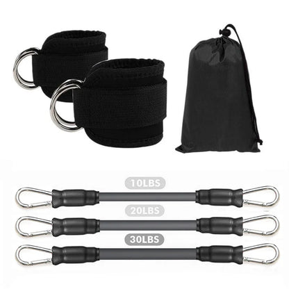 LOYPHARD Ankle Resistance Bands Set – Fitness Workout Equipment for Legs, Glutes, Yoga & Gym Training