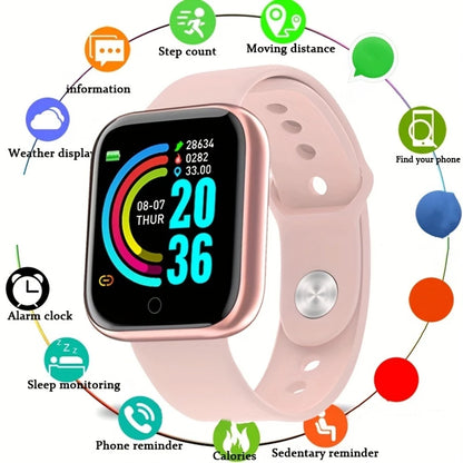 LOYPHARD PulseTrack Smart Watch – Fitness & Heart Rate Monitoring Sports Watch.