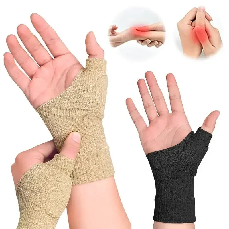 LOYPHARD Breathable Wrist & Thumb Compression Gloves – Arthritis Support Brace with Gel Padding for Pain Relief.