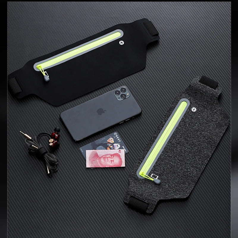 LOYPHARD Waterproof Running Belt – Secure Fitness Waist Bag for Phone & Essentials