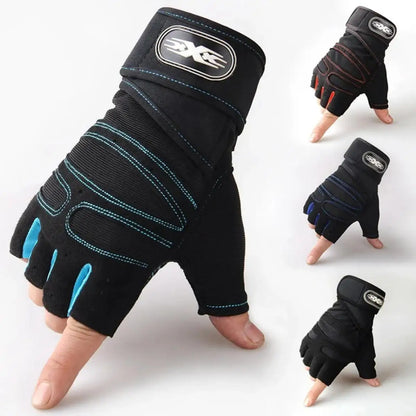 LOYPHARD Shockproof Gym Gloves – Weight Lifting Wrist Support Gloves for Men & Women