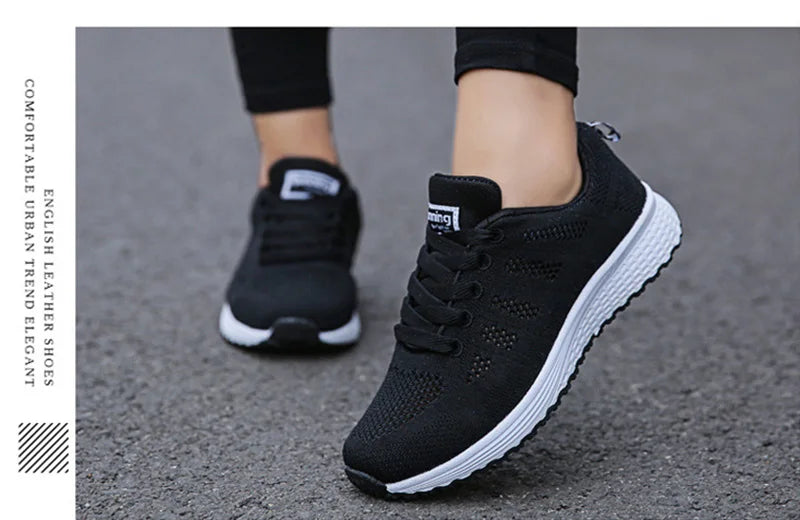 LOYPHARD Active Mesh Sneakers for Women | Breathable, Lightweight, Non-Slip & All-Day Comfort – Elevate Every Step Today