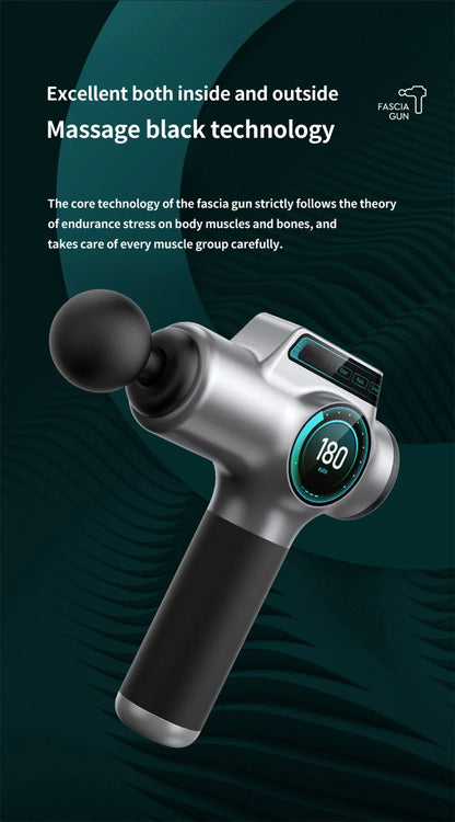 LOYPHARD™ Professional Deep Tissue Massage Gun – 99 Speed Muscle Recovery Massager for Neck, Back & Full Body