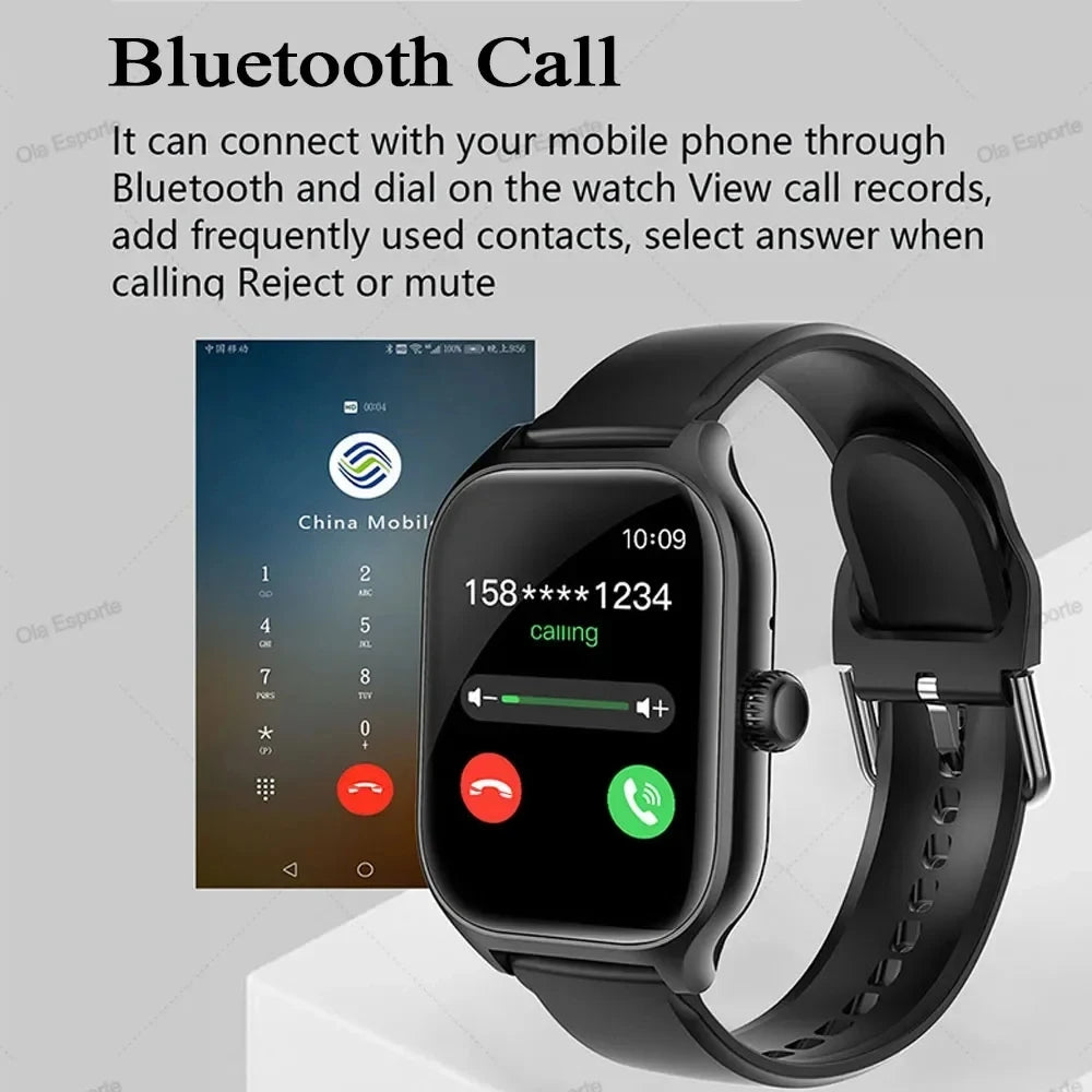 LOYPHARD Smart Fitness Watch showing Bluetooth calling feature