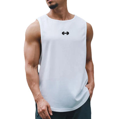 LOYPHARD white sleeveless workout shirt
