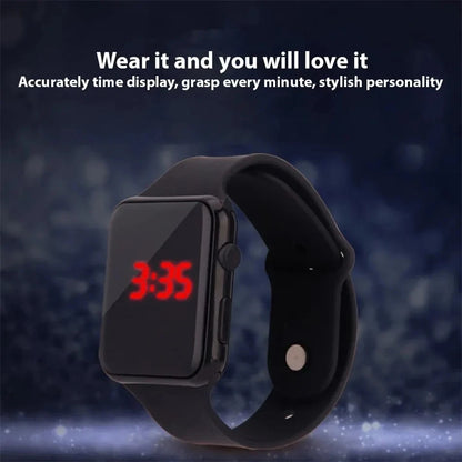 LOYPHARD UrbanLED Digital Sport Watch – Casual Silicone Electronic Watch.