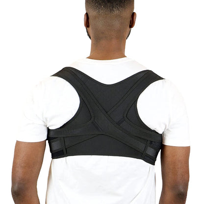 LOYPHARD™ Adjustable Upper Back Posture Corrector – Breathable Shoulder & Back Support Brace