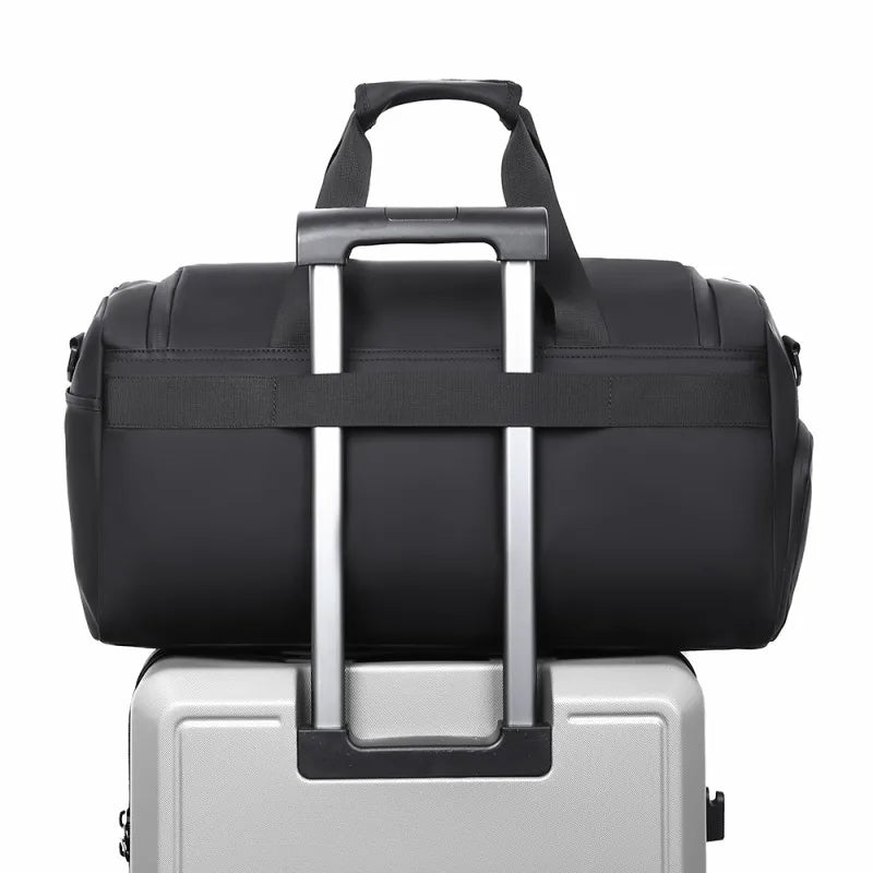 LOYPHARD Sports Gym Duffel Bag – Large Capacity Travel & Fitness Bag with Shoe Compartment