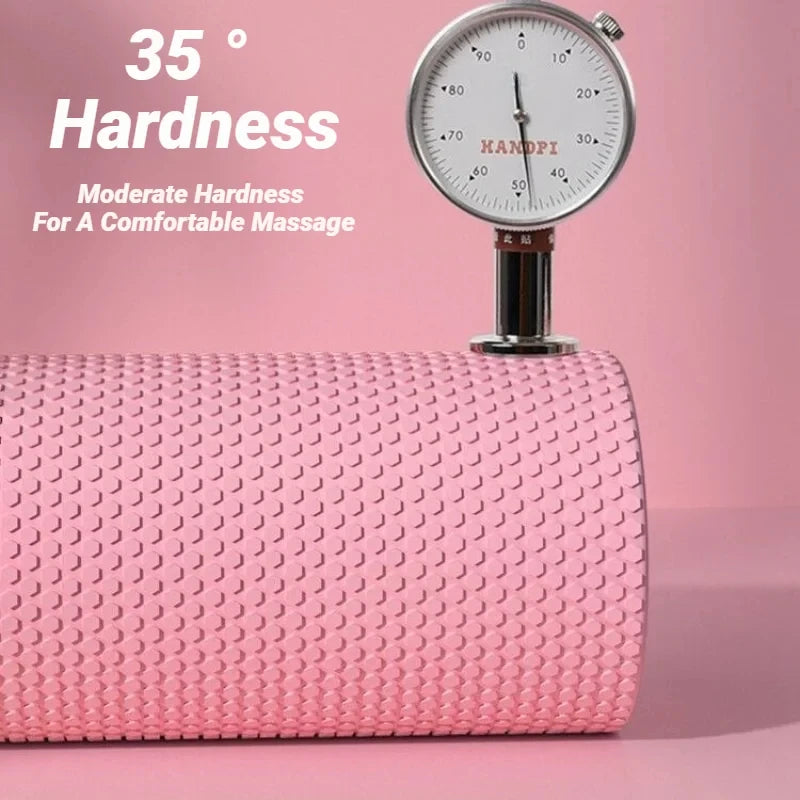 LOYPHARD Hexagonal EVA Foam Roller – Deep Tissue Yoga & Pilates Massage Roller for Home Workouts.