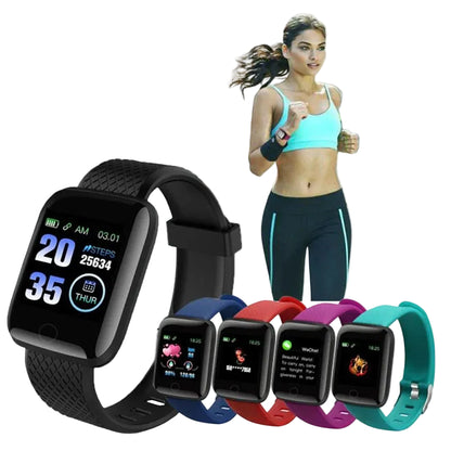 LOYPHARD PulseTrack Smart Watch – Fitness & Heart Rate Monitoring Sports Watch.