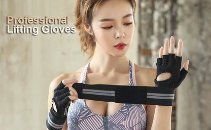 LOYPHARD Weightlifting Gloves with Wrist Support – Train Harder, Protect Your Hands & Lift With Confidence