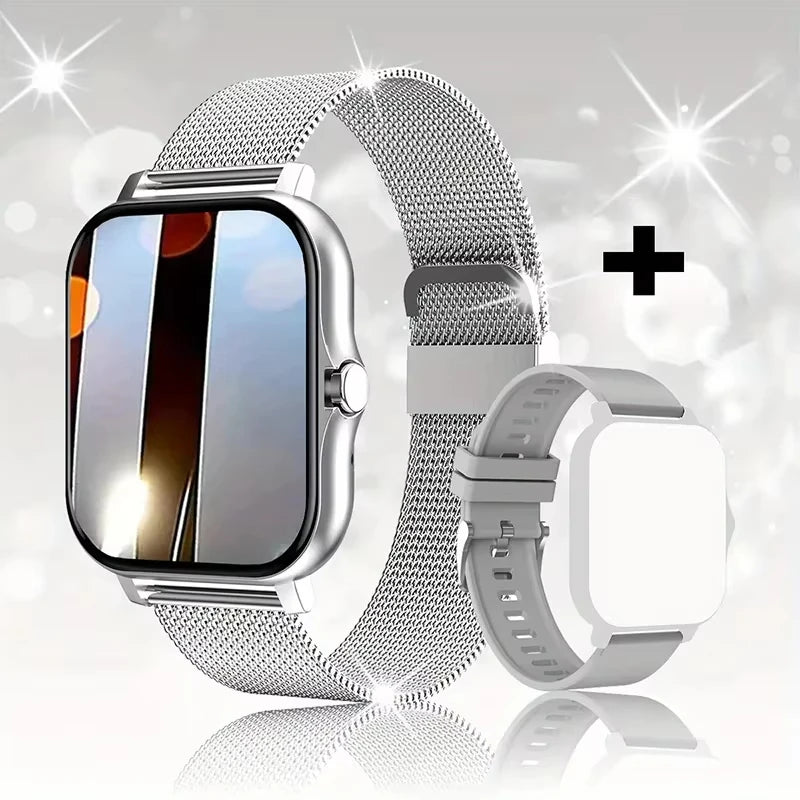 LOYPHARD Premium Smart Watch 2026 – Full Touch Screen Bluetooth Calling Fitness Tracker for Men & Women