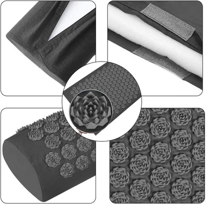 LOYPHARD Acupressure Recovery Mat & Pillow Set – Deep Muscle Relief & Full Body Relaxation