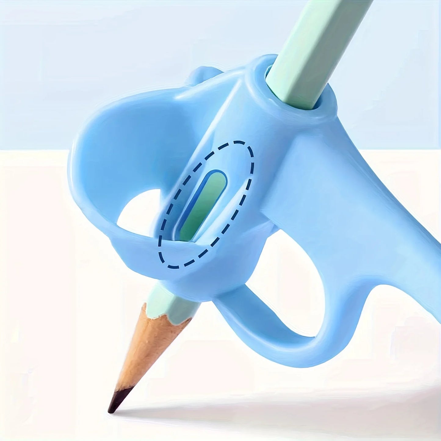 LOYPHARD™ 4PCS Writing Grip Corrector Set – Soft Silicone Handwriting Aid for Kids & Students