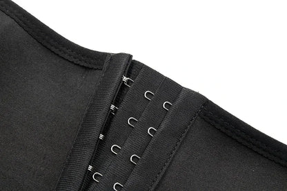 LOYPHARD Women's Thermo Sweat Shorts – High-Waist Sauna Body Shaper for Workout & Fitness Support.
