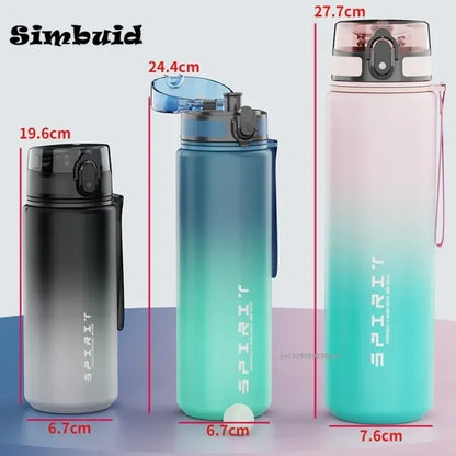 LOYPHARD™ 1L Sports Water Bottle – Leakproof Portable Fitness & Travel Hydration Jug.
