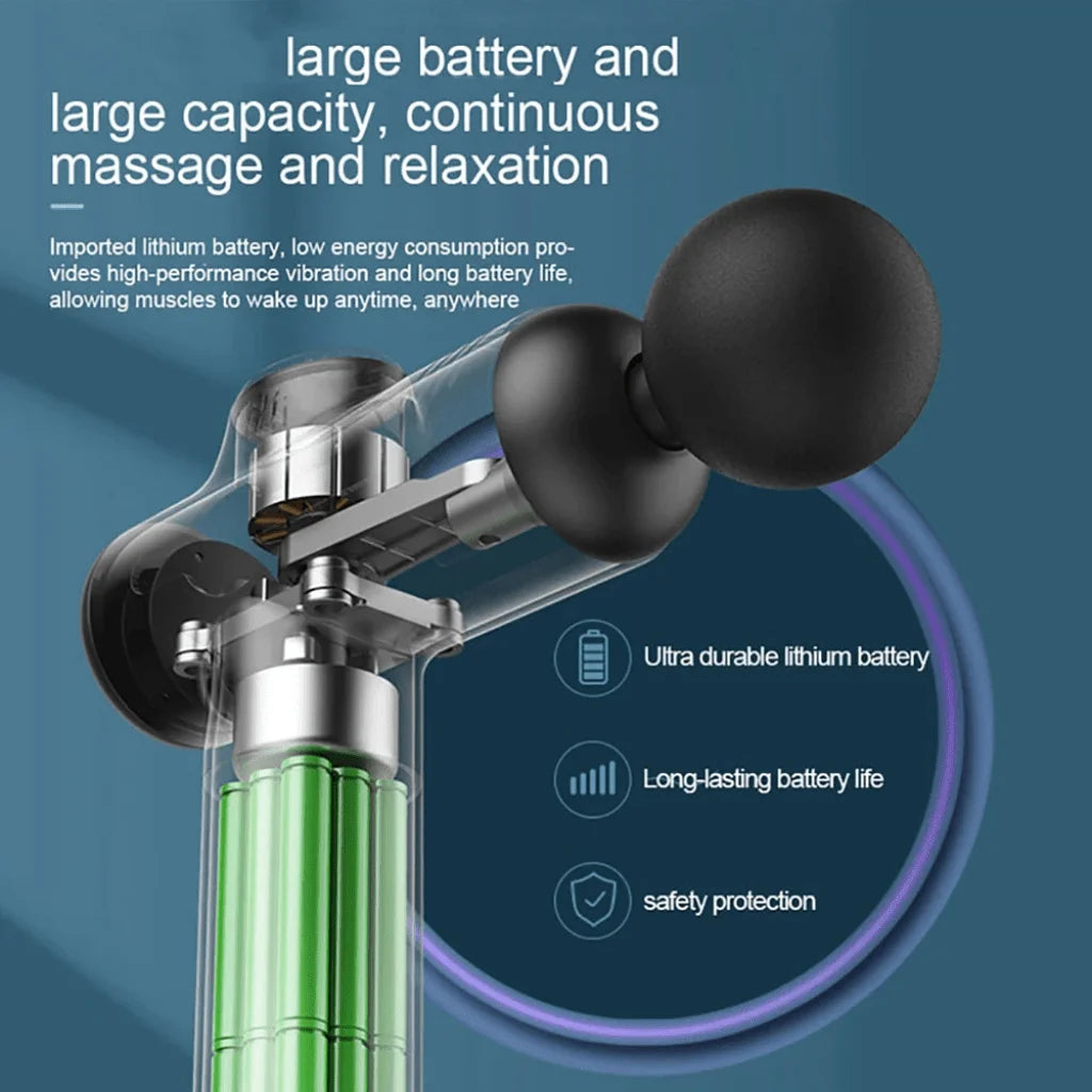LOYPHARD™ Professional Deep Tissue Massage Gun – 99 Speed Muscle Recovery Massager for Neck, Back & Full Body