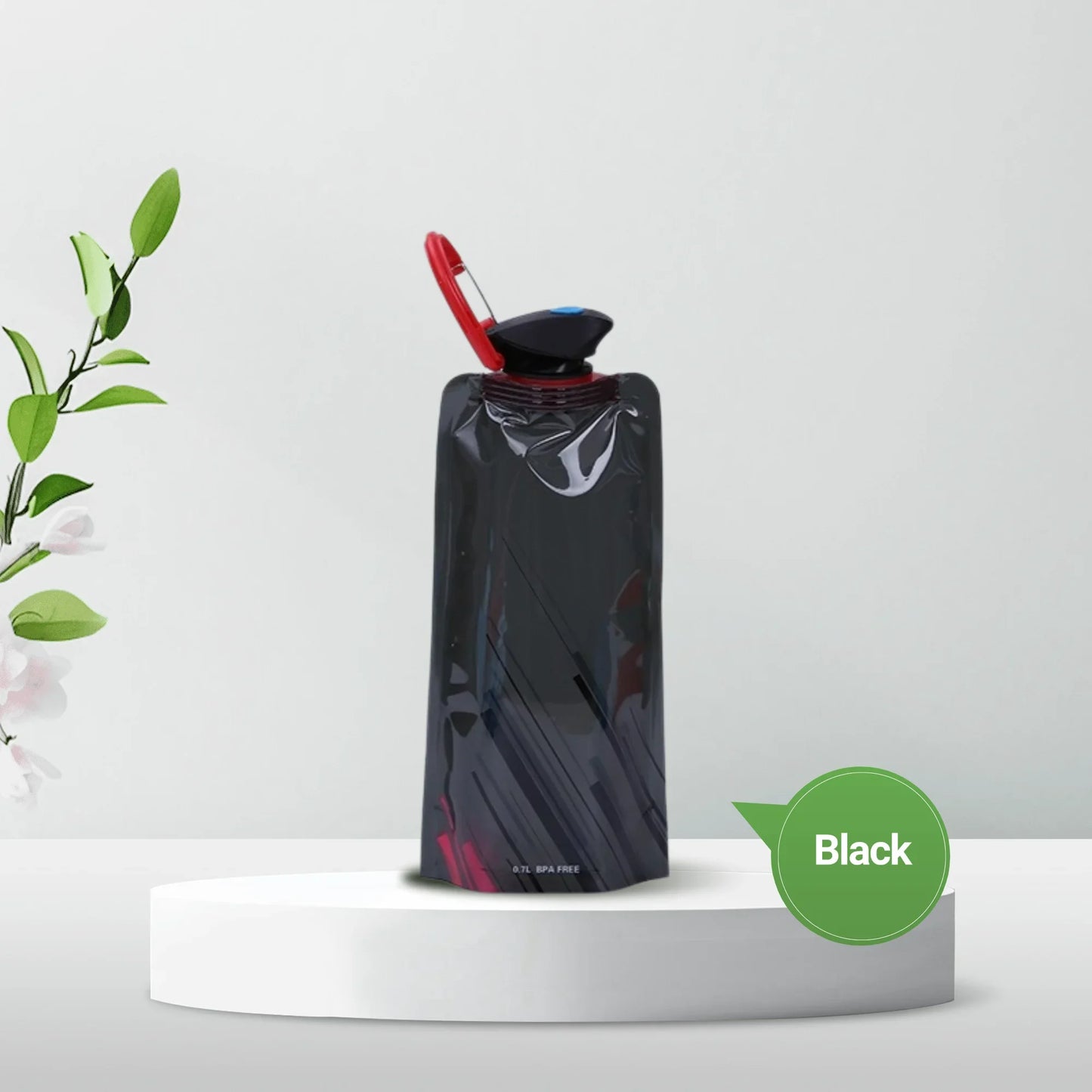 LOYPHARD™ 700ML Foldable Water Bottle – Reusable Soft Flask for Travel, Camping & Outdoor Sports.