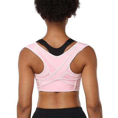 LOYPHARD™ Adjustable Upper Back Posture Corrector – Breathable Shoulder & Back Support Brace